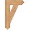 Ekena Millwork Traditional Arts & Crafts Smooth Bracket, Western Red Cedar, 5 1/2"W x 22"D x 34"H BKT06X22X34TRA03SWR - alternate 2